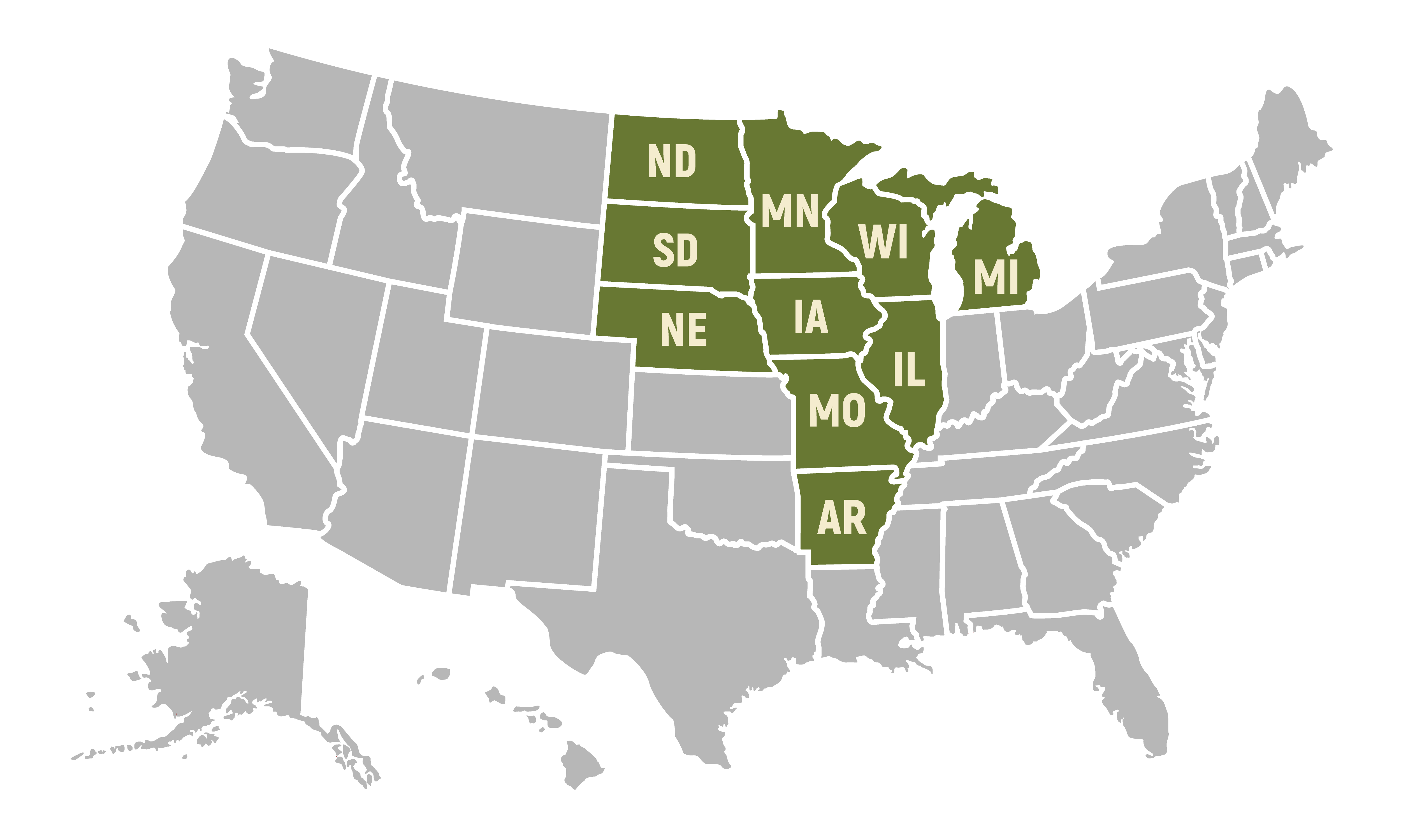 Solenis Coverage Map